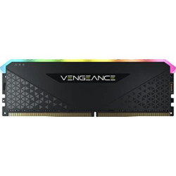 Corsair Vengeance RGB RS 8Go (1x8Go) DDR4 3200MHz C16 Mémoire de Bureau (Éclairage RG...
