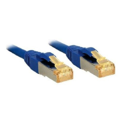 ﻿LINDY Câble réseau CAT 7 Lsoh- Cuivre - 600MHz - 20m - Bleu