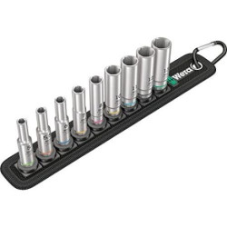 Wera Belt A Deep 1 Jeu de Douilles 1/4`, 9 Pièces Couleur