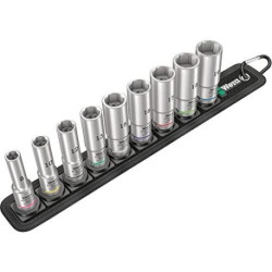 Wera Belt B Deep 1 Jeu de Douilles 3/8`, 9 Pièces