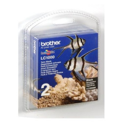 Brother Pack de cartouches d’encre : Noir x2