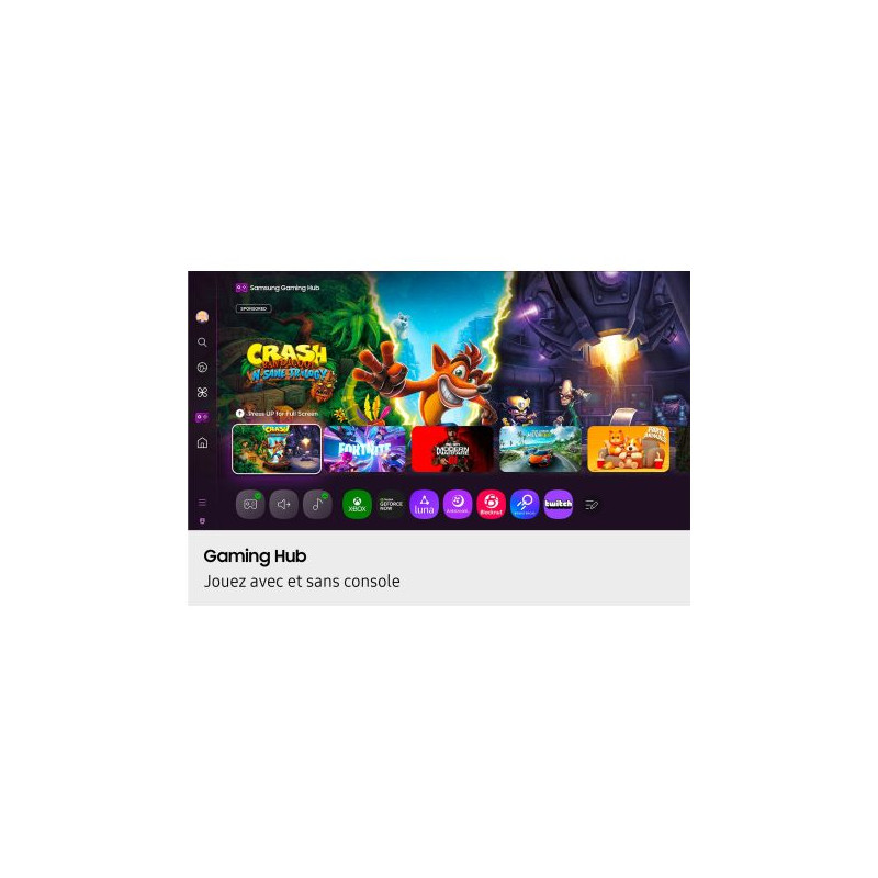 TV LED Samsung TU65U8005F Crystal UHD Gaming Hub 50 Hz 4K 165 cm 2025 TV LED Samsung TU65U8005F Crystal UHD Gaming Hub 50 Hz 4K 165 cm 2025