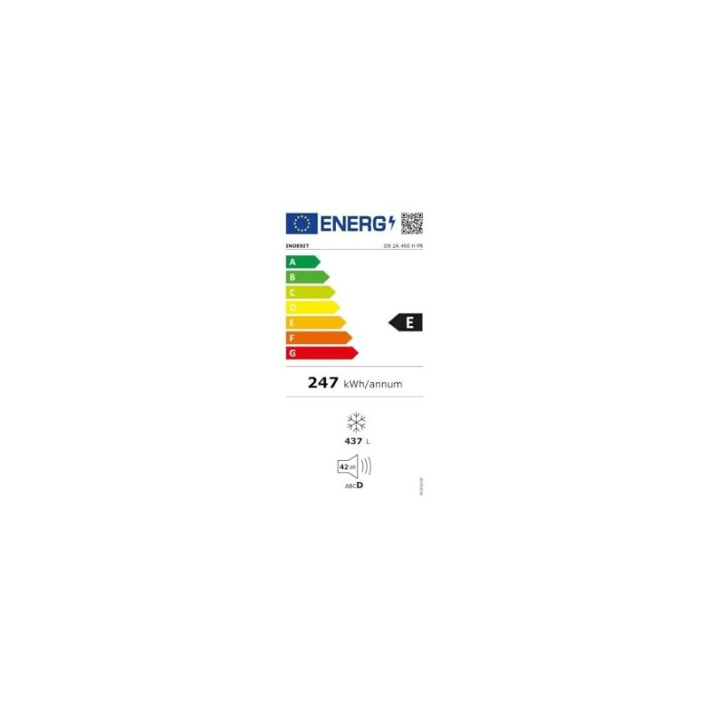 Indesit OS 2A 450 H FR Congélateur coffre Pose libre 437 L E Blanc Indesit OS 2A 450 H FR Congélateur coffre Pose libre 437 L E Blanc