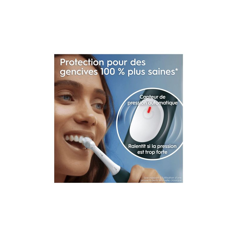 Brosse à dent électrique - IO2FORESTGREEN Brosse à dent électrique - IO2FORESTGREEN