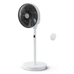 Ventilateur Rowenta Turbo Swift Silence Silencieux QV5040F0 Blanc