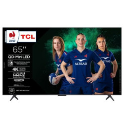 TCL C6K 65C6K TV 165,1 cm (65") 4K Ultra HD Smart TV Wifi Métallique