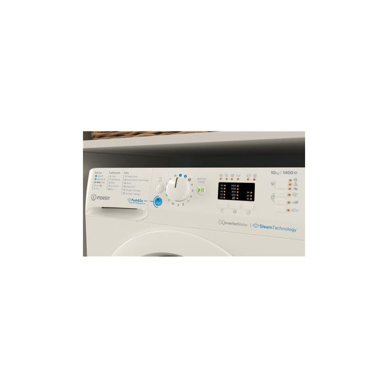 Indesit BWA 101496X WV FR machine à laver Charge avant 10 kg 1400 tr/min Blanc Indesit BWA 101496X WV FR machine à laver Charge avant 10 kg 1400 tr/min Blanc