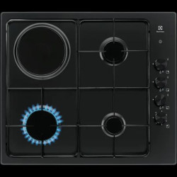 EGL62821OB-ELECTROLUX Plaque de cuisson Mixte gaz/électrique Mixed 60 cm Plaque mixte