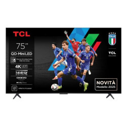 TCL 75C69K TV 190,5 cm (75") 4K Ultra HD Smart TV Wifi Métallique