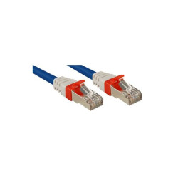 LINDY Patchkabel Cat6A SSTP SFTP PIMF blau 1.00m 10Gbit