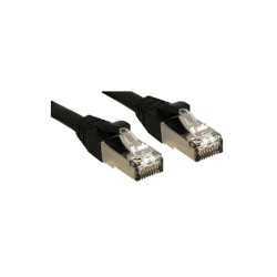 LINDY Câble réseau patch cat.6 S/FTP PIMF Premium - cuivre - LSOH - 500MHz - 10 m - noir