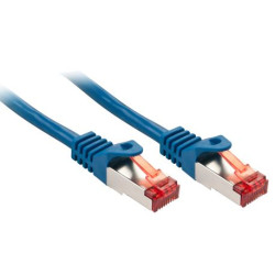 LINDY Patchkabel Cat6 SFTP Basic blau 0.30m