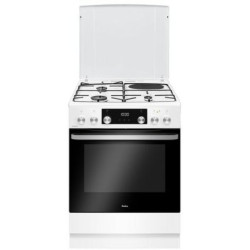Cuisinière Mixte 77l 4 Feux Blanc - ACM7037RB