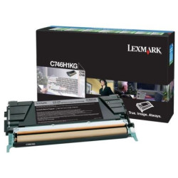 Lexmark C746H1KG Cartouche de toner 1 pièce(s) Original Noir