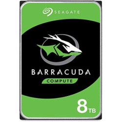 Seagate Barracuda ST8000DM004 disque dur 8 To 5400 tr/min 256 Mo 3.5" Série ATA III