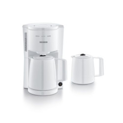 Severin KA 9309 Filterkaffeemaschine 2 Thermokannen weiß