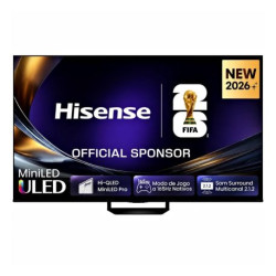 Hisense 55U7S PRO TV 139,7 cm (55") 4K Ultra HD Smart TV Wifi Gris, Noir 500 cd/m²