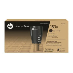 HP Kit de recharge de toner 153X authentique LaserJet Tank, noir
