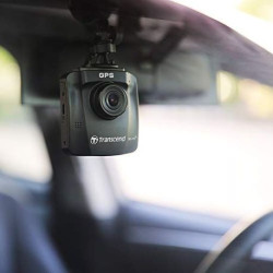Transcend Caméra embarquée + GPS DrivePro 250 TS-DP250A-32G Angle de Vue Horizontal 140 ° 12 V, 24 V Wi-FI,