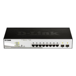 D-Link DGS-1210-08P/E 8-Port L2 PoE Smart Managed