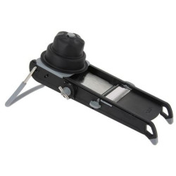 DE BUYER Mandoline Swing Plus - Lame double-peigne 4-10 mm - Inox et noir