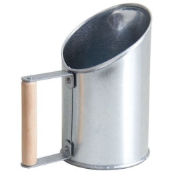 Pelle à pellet zinc