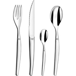Lou Laguiole Coffret de 24 couverts Gamme Jet - Argent