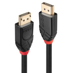 LINDY 15m DisplayPort-Kabel 4K schwarz