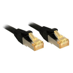 LINDY Patchkabel Cat6A SFTP LSOH Cat7 Rohkabel schw. 2.00m