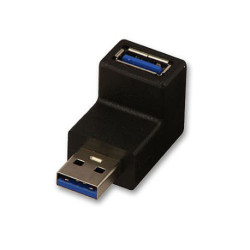 LINDY Adapter USB 3.0 Typ A 90 oben MF Stecker Kupplung