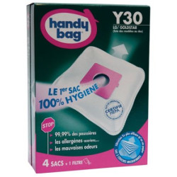 Sac aspirateur handy bag non tissé x4 moulinex y30