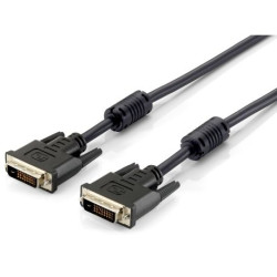 Equip DVI241-241 StSt 1.8m WUXGA 120HzWQXGA 60Hz sw Polybeutel