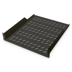 DIGITUS Fachboden 2HE 88x482x549mm bis 25KG schwarz