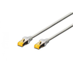 "Digitus DK-1644-A-100 Patchkabel RJ45-Stecker, Cat6a, S/FTP, 10m, grau"