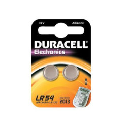 2 piles LR54 Duracell