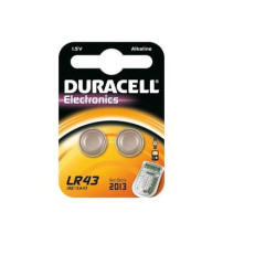 "Duracell Batterie Alkaline, Knopfzelle, LR43, 1.5V Electronics 2 Stück"