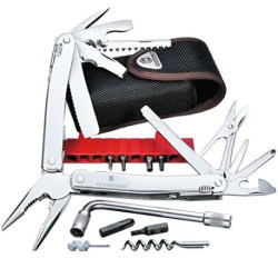 Victorinox Swiss Tool X Plus Couteau de Poche Suisse, Multitool, 37 Fonctions, Tire Bou...