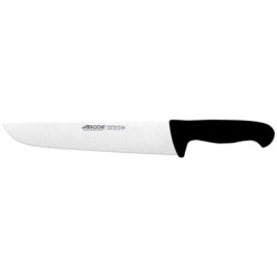Couteau de Boucher 25 cm Noir - 2900