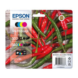 Epson C13T09R94010 cartouche d’encre 4 pièce(s) Noir: Rendement élevé (XL) Cyan, Magenta et Jaune: Rendement Standard