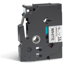 Schriftbandkassette Brother TZe-231CIV 12mm weißschwarz