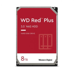 WD Red Plus WD80EFPX NAS HDD - 8 TB 5640 rpm 256 MB 3,5 Zoll SATA 6 Gbit/s CMR