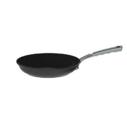 DE BUYER -8300.32 -poele ronde choc extreme. q.font inox 32