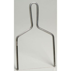 Lyre droite 13 cm Inox