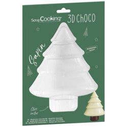 Moule 3D chocolat - Sapin
