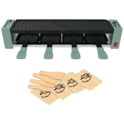 Raclette 4 personnes Vert Sapin - Meuuuh...! - 8943