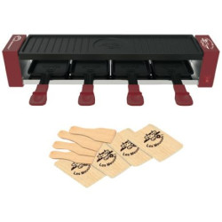 Raclette 4 personnes Piment - Meuuuh...! - 8945
