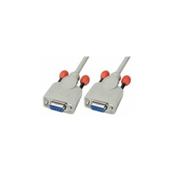 LINDY Nullmodem-Kabel PC an PC SUB-D 9polig FF 3m