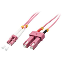 LINDY LWL-Duplexkabel LCSC OM4 1m 50125Ãm Multimode