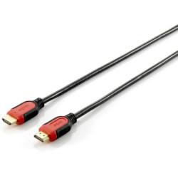 Equip HDMI PHS Ethernet 2.0 A-A StSt 2.0m 4K60Hz HDR rtsw Polybeutel