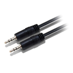 EQUIP 14708107 3.5mm Stecker to Stecker Stereo Audiokabel, 2.5m